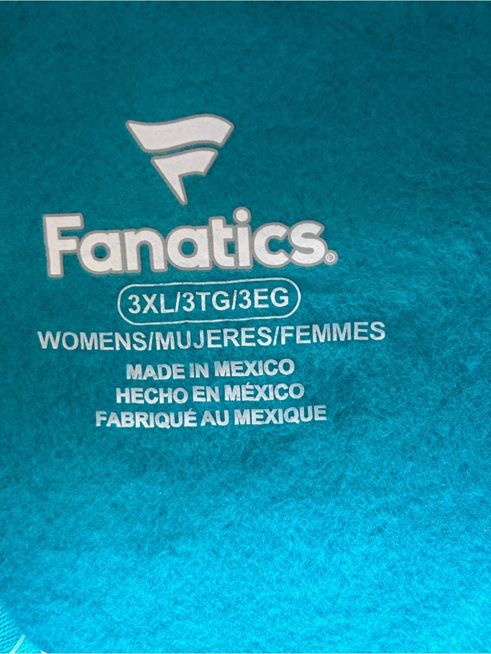 NWT Women’s Fanatics Miami Dolphins Teal Pullover Hoodie w/Tagovailo #1 Logo - Picture 10 of 12